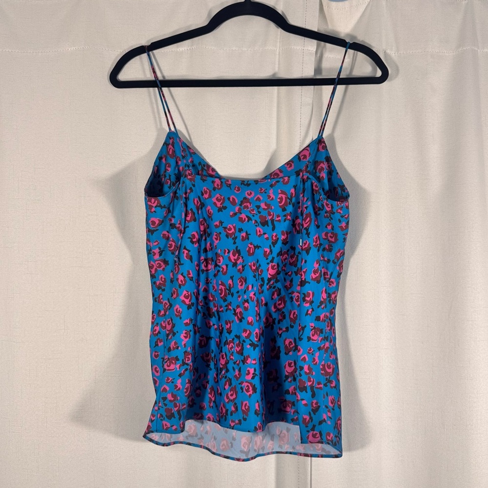 PAIGE Cicely Floral Satin Camisole Top - Picture 3 of 8